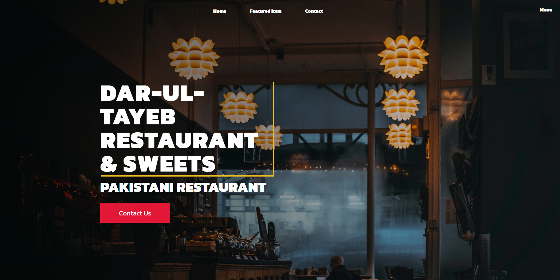 Restaurant Website